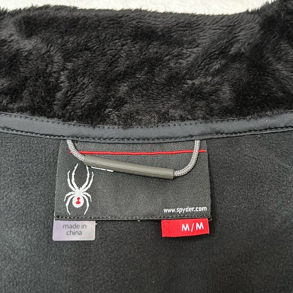 Spyder FRESH AIR NOVELTY SOFTSHELL JACKET - Blk Cord - Picture 12 of 16